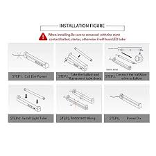 Install type b single ended t8 4ft led tube lights. T8 Led Tube Light Two Rows Led Chips 4ft 28w 80w Replacement Led Bulb Lights 3360