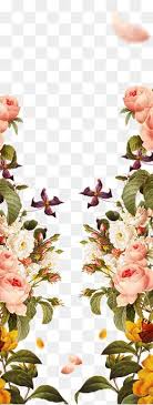 Bordas Pintadas De Rosa Fronteira Fronteira Fronteira Desenhada Arquivo Png E Psd Para Download Gratuito Flores Cor De Rosa Cor De Rosa Como Pintar Rosas