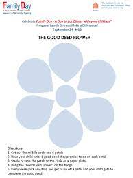 Family Activities Fhe Doing Good Deeds Family Therapy Activities Child Therapy Tools Counseling Kids