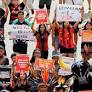 Brasil, marchas indígenas en Brasilia cumplen tercer día por derechos de la tierra