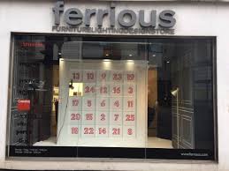 Christmas 2016 Window Display A Giant Advent Calendar With Daily Reveals Christmas Advent Calendar Window Display Christmas Window