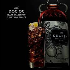 This rum runner recipe may have one of the longest ingredient lists, but most are poured equally, so it's an easy drink to remember and make. Kraken And Dr Pepper Spiced Rum Drinks Themed Drinks Booze Drink