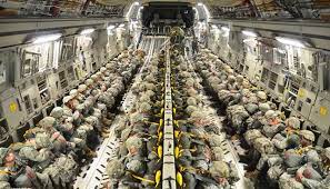 The maximum take off weight is 265 tons which is e. Boeing C 17 Globemaster Iii