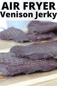 A Venison Jerky Recipe That Can Be Made In The Air Fryer Ninja Food Or A Classic Dehydrator Venison Jerky T In 2020 Jerky Recipes Venison Jerky Recipe Venison Jerky