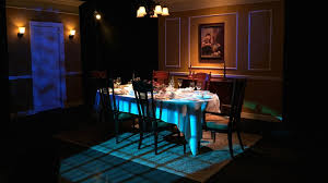 The play can be done with as few as six actors playing as many as ten different characters. The Dining Room November 2015 Theatre Director Kevin Michael Reed
