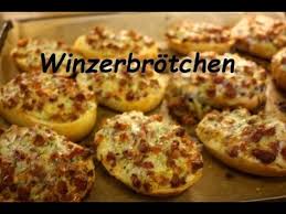 Winzerbrotchen Einfach Genial Genial Einfach Winzerbrotchen Pizzabrotchen Rezept Fingerfood