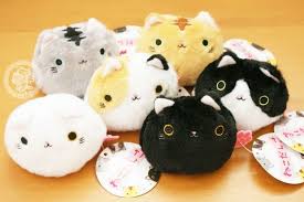Nouveautes Boule De Peluche Petit Sac De Feves Chat Bicolore 8 5cm Kawaii Boutique Kawaii Cadeaux Kawaii