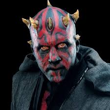 Yeah, I got him mad, look at his face, he look like Darth Maul 🤧🤧