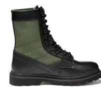 China Army Green Split Leather Military Combat Jungle Boots ...