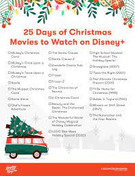 25 Days Of Christmas Disney The Ultimate Watch Guide Disney Christmas Movies 25 Days Of Christmas Mickey Christmas