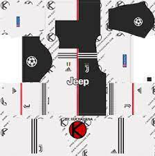 How to use upload kits logos into. Juventus 2019 2020 Champions League Kit Dream League Soccer Kits Juventus Team Juventus Soccer Kits
