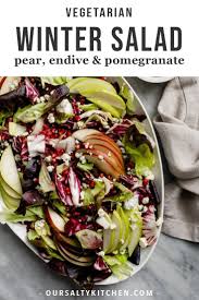 Bitter Sweet Winter Chopped Salad Recipe Dinner Salads Dinner Party Salad Recipes Dinner Party Salad