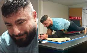 Iako ima poremećaj u lijevoj ruci, srušio je Guinnessov rekord u izdržaju  (plank)