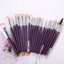 Set berus make up (mac). 20 Pcs Set Berus Make Up Halal Makeup Brushes Set Berus Mekap Fiber Artificial Fibers Make Up Brush Set Material Wood Shopee Malaysia