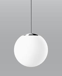 Bega Die Kugel Mit Rohrpendel Chrom Led Bega Die Kugel Mit