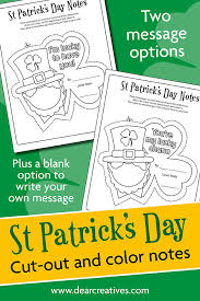 Here are some great police crafts and activities you can do with the kids! 3 St Patrick S Day Coloring Pages Leprechaun Dear Creatives