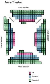 Arena Theater Seating Chart Theatre In Houston