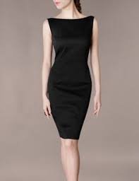Formal Concert Black Dress Elegant Slim Boat Neck By Chieflady 120 00 Black Evening Dresses Black Dress Evening Dresses Elegant