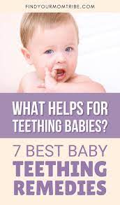 What Helps For Teething Babies 7 Best Baby Teething Remedies In 2021 Baby Teething Remedies Baby Teeth Teething Remedies