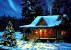 Romantic Snowy Cabin In The Woods