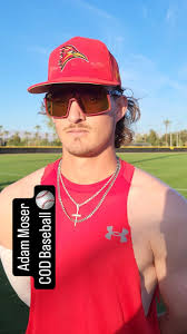 VIDEO! ⚾ Interview with @CollegeOfTheDesert @CODBaseball sophomore first  baseman Adam Moser from Sunrise Mountain H.S. in Peoria, Arizona, talking  about crushing his 2nd home run of the season out of ...