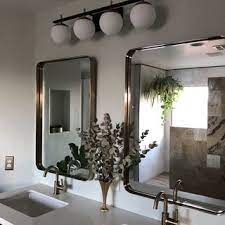 George Kovacs Alluria 33 W Black And Gold 4 Light Bath Light 56h31 Lamps Plus Bath Light Steel Fixtures Lamps Plus