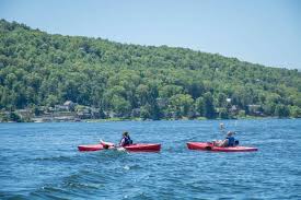 Scenic views of the mississippi palisades state park. Kayaking Paddleboarding On Deep Creek Lake Railey Vacations