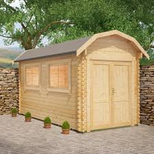 All three services can be laid to your garden building in the same trench, and this is ideally done during the groundworks stage before installing your log cabin or summer house. Tiger Sheds Almeria 8 X 10 Ft Tongue And Groove Log Cabin Wayfair Co Uk