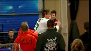 Check spelling or type a new query. Minor League Hockey Player Suspended After Fight Spills Off Ice Into Locker Room Area Sbnation Com