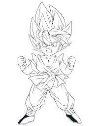 Le premier jeu de la série est sorti sur nintendo 3ds en 2013. Dragon Ball Goku Coloring Pages Coloring And Drawing