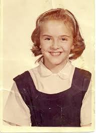 From Contrails (yearbook) 1974: I had forgotten about school picture day. I  asked Marci Howe if she would please let me borrow her blouse. You can see  the result pictured here. It