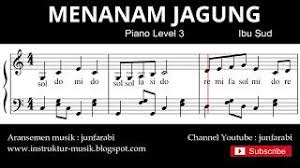 Feb 22, 2021 · 17. Notasi Balok Menanam Jagung Tutorial Piano Level 3 Not Lagu Anak Indonesia Instrument Youtube