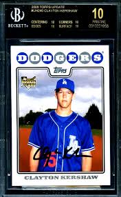 Check spelling or type a new query. Clayton Kershaw Rookie Card Best Cards Value Checklist Investment Outlook