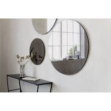 Mirror Walls Round Grey Diam 80 Cm House Doctor
