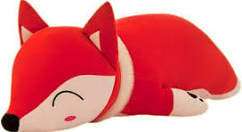 Stuffed Fox Animal Plush Toy 20 Inches Red Large Animal Stuffed Plushies  Super Soft Cute Cuddly Pillow Cushion Stuff Dolls Birthday Xmas Gifts for  ...