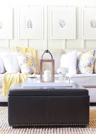 Check out these amazing christmas tree decoration ideas & tutorials. Yellow Gray Decorating Ideas Summer Living Room Itallstartedwithpaint Com Blog 19 Of 27 It All Started With Paint