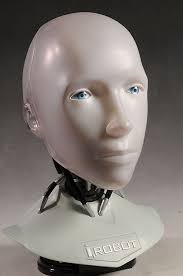 Review and photos of I, Robot 1:1 scale head blu-ray case