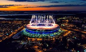 Gremio are set to play internacional at the arena do gremio on saturday for their latest campeonato brasileiro serie a fixture. Hd Wallpaper Gremio Porto Alegre Arena Stadium Night Wallpaper Flare