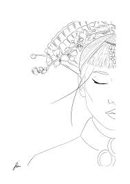 Japanese Princess A Drawing I Made Arbella26 On Instagram Japanese Princess Drawings Female Sketch