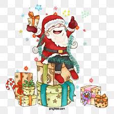 Cartoon Hand Drawn Happy Santa Claus Santa Clipart Gift Cartoon Png Transparent Clipart Image And Psd File For Free Download Cartoon Clip Art Hand Painted Gifts Santa Hat Vector