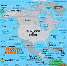 North America Map / Map of North America - Facts, Geography, History of  North America - Worldatlas.com
