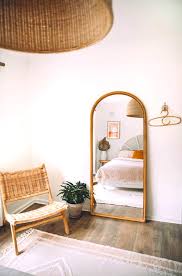 This bedroom design is the perfect example of one of our favourite mirror design ideas. Floor Mirror Decoration Idea Ecemella