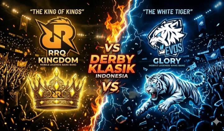 RRQ vs EVOS El Clasico rivalry in Indonesian Mobile Legends esports