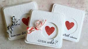 mini secret admirer valentine cards