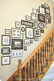 It can be tricky to know how to place the gallery wall, but there are a ton of different options for how you configure it and you almost can't go wrong. Maybe Too Many Pictures But I Like Some Going Up The Stairs Gallery Wall Staircase Picture Wall Staircase Gallery Wall