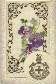 Sent By A Member Of The Loyal North Lancashire Regiment As A Christmas Card Date Unknown Ww1centenary Ww1 Thanks To Roger Morlidge Veilchen Strauss