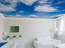 Eine moderne deckengestaltung mit leuchten würde zu einem wohnzimmer im landhausstil nicht passen. Decke Tapezieren Der Bimago Interior Blog Blog Wnetrzarski Bimago