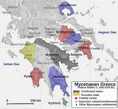 Political Map Of Mycenaean Greece 1400 1250 Bc Plus Cartografia Antiguidade Classica Grecia Antiga