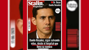 Danilo Rosales, sigue salvando vidas, desde el hospital