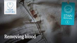 If you have jeans with old grass stains that are resistant to the above methods, or the pair you picked up at the vintage. Stain Removal How To Remove Blood Stains From Clothes Youtube